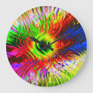 Sinuous 11 Wall Clock