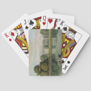 Sion House, engraved by Robert Havell (1769-1832) Playing Cards