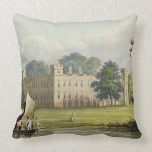 Sion house, from R. Ackermann's (1764-1834) 'Repos Cushion