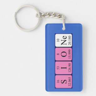 Sione periodic table name keyring