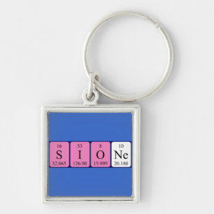 Sione periodic table name keyring
