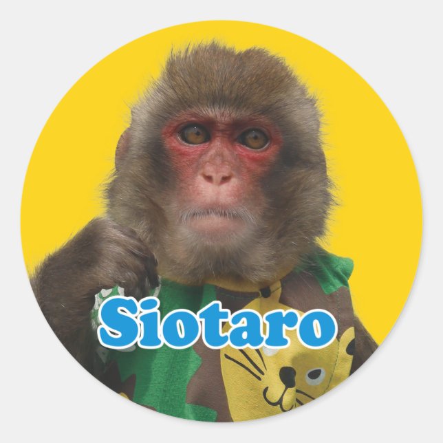 Siotaro sticker. Shiotaro Sticker (Front)