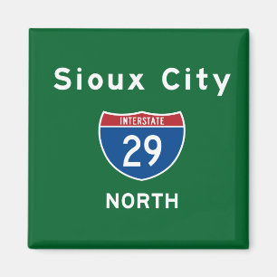 Sioux City 29 Magnet
