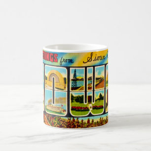 Sioux City IO Greetings Mug