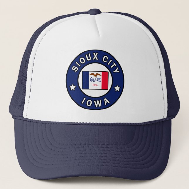 Sioux City Iowa Trucker Hat (Front)