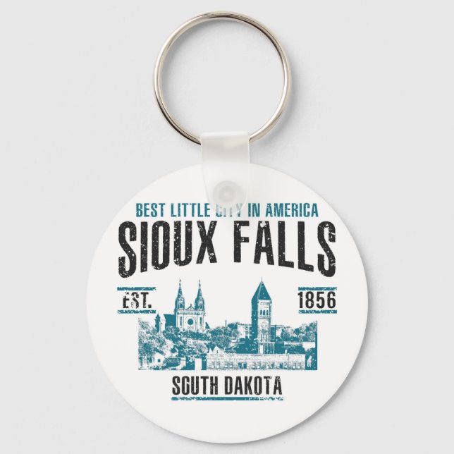 Sioux Falls Key Ring (Front)