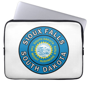 Sioux Falls South Dakota Laptop Sleeve