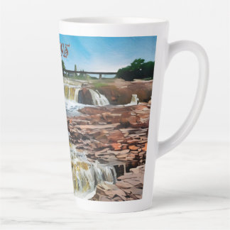 Sioux Falls, South Dakota Latte Mug