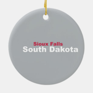 Sioux Falls, South Dakota Ornament