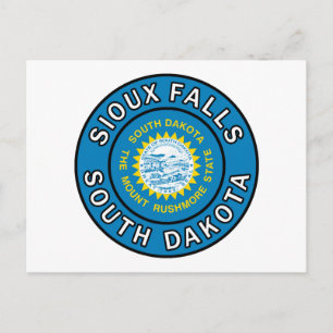 Sioux Falls South Dakota Postcard
