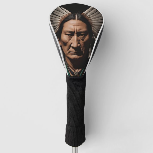 Sioux Golf Head Cover (Front)
