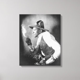 Sioux Indian, 1908 Canvas Print