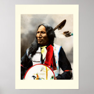 Sioux Indian Chief Poster