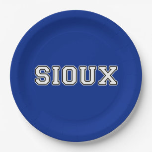 Sioux Paper Plate
