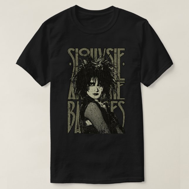 Siouxsie The Banshees 1982 T-Shirt (Design Front)