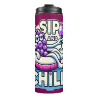 Sip And Chill Thermal Tumbler