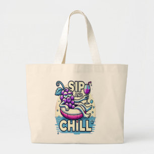 Sip And Chill Tote Bag