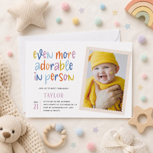 Sip and See Invitation Even More Adorable in Perso