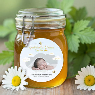 Sip and See Our Babee  Classic Round Sticker