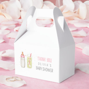 Sip And See, Welcome Baby Girl, New Baby Party Favour Box