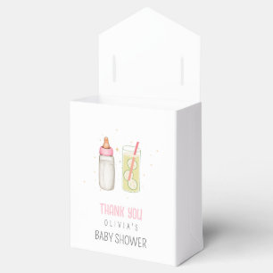 Sip And See, Welcome Baby Girl, New Baby Party Favour Box