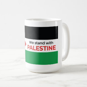 Sip for Solidarity: Palestine Flag Coffee Mug