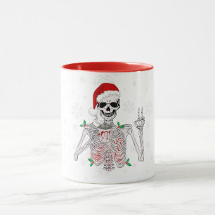 Sip in Spooky Style: Skeleton Coffee Mug