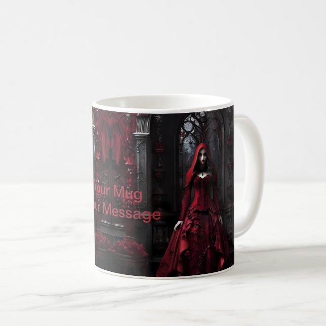 Sip of Shadows Coffee Mug (Front Right)