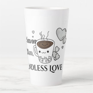 Sip Savour Love Mum Latte Mug