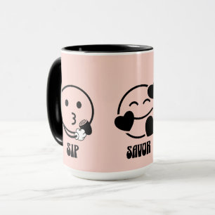 "Sip, Savour, Smile" Mug