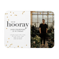 Sip sip hooray modern elegant birthday party invit