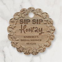 Sip Sip Hooray - Rustic Bridal Shower