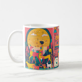 Sip, Sketch, and Savour: Doodle Your Way to CREATE Coffee Mug