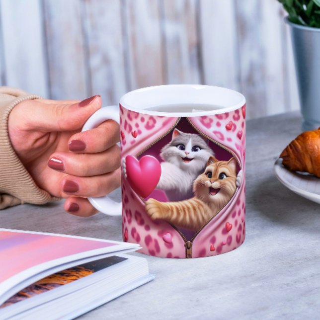 Sip, Smile, Love: Valentine's Day Coffee Mug Bliss (Creator Uploaded)
