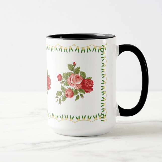 "Sip & Smile: Morning Bliss Mug" Mug (Right)