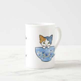 Sip Tea and Pet My Cat China Mug