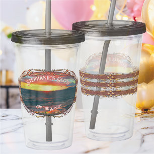 Sip the Sunset 1490 Acrylic Tumbler