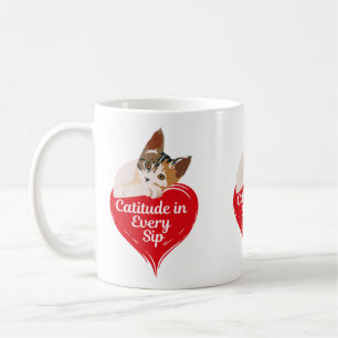 Sip with Catitude Coffee Mug