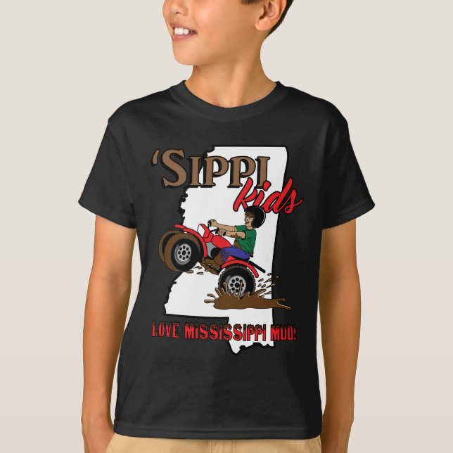 sippi kids love mississippi mud.png T-Shirt (Front)