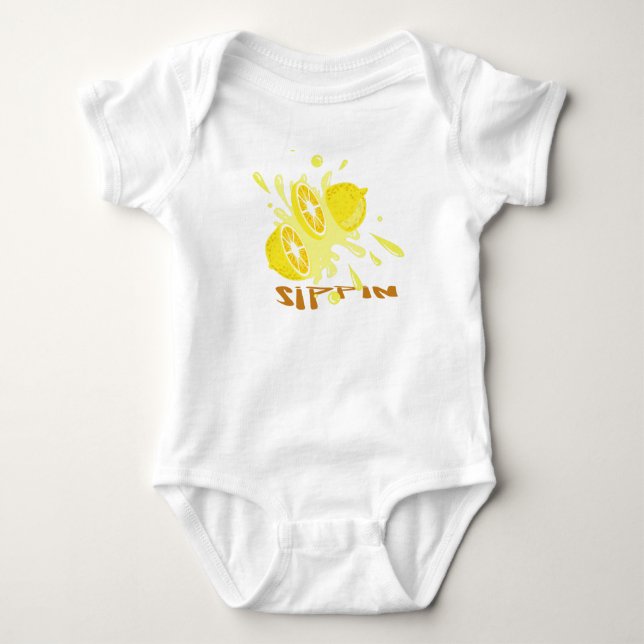 Sippin Baby Bodysuit (Front)