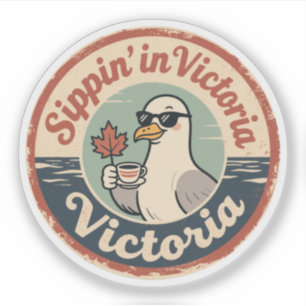 Sippin’ in Victoria with a Funny Seagull Coffee