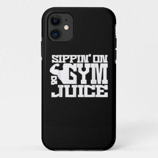 Sippin On Gym Juice - Mens Workout Shirts Funny iPhone 11 Case