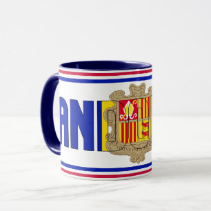 "Sippin' with Andorra" Patriotic Coffee Mug