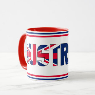 Sippin' with Australia Patriotic Coffee Mug