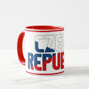Sippin' with Czech Republic Patriotic Coffee Mug