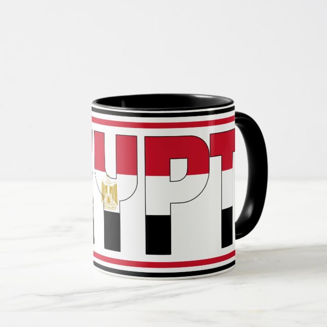 Sippin' with Egypt Patriotic Coffee Mug (Front Right)