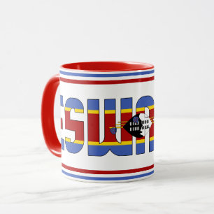 Sippin' with Eswatini Patriotic Coffee Mug