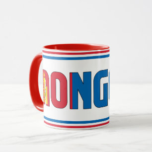 Sippin' with Mongolia Patriotic Coffee Mug