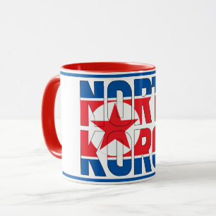 Sippin' with North Korea Patriotic Coffee Mug