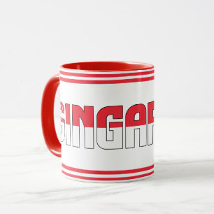 "Sippin' with Singapore" Patriotic Coffee Mug
